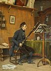 Famous Player Paintings - The Bassoon Player